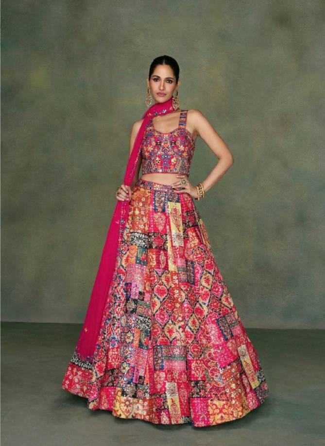 Odhani By Sayuri Designer Tafeta Silk Designer Lehenga Choli Catalog