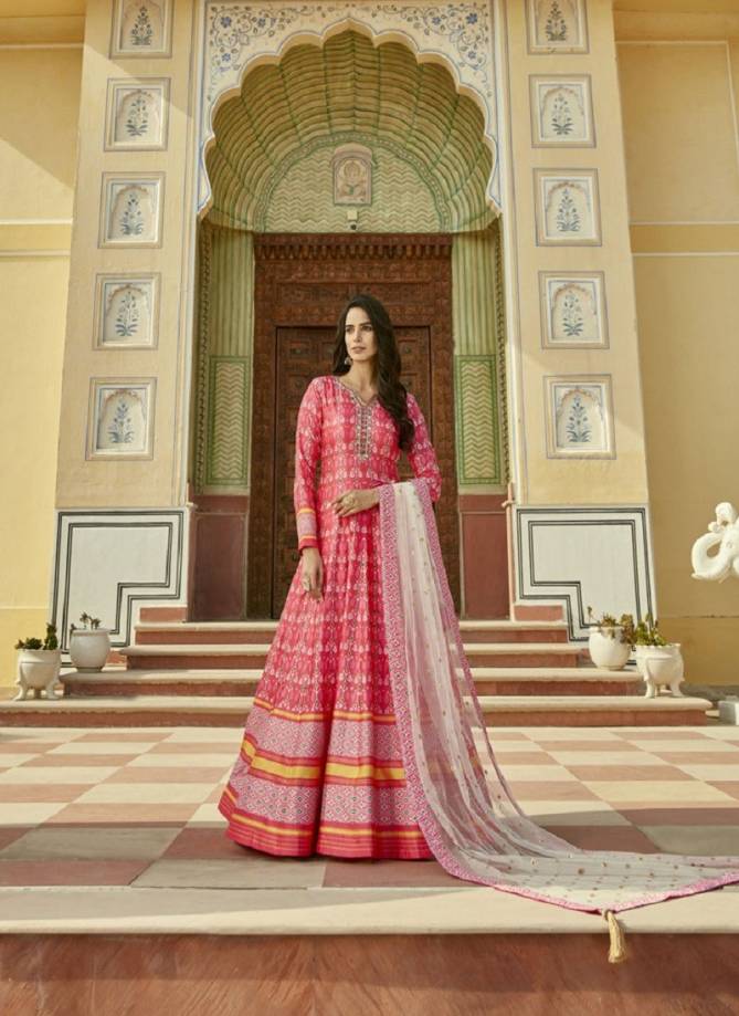 Padmasundari 6001 To 6004 Gown Catalog