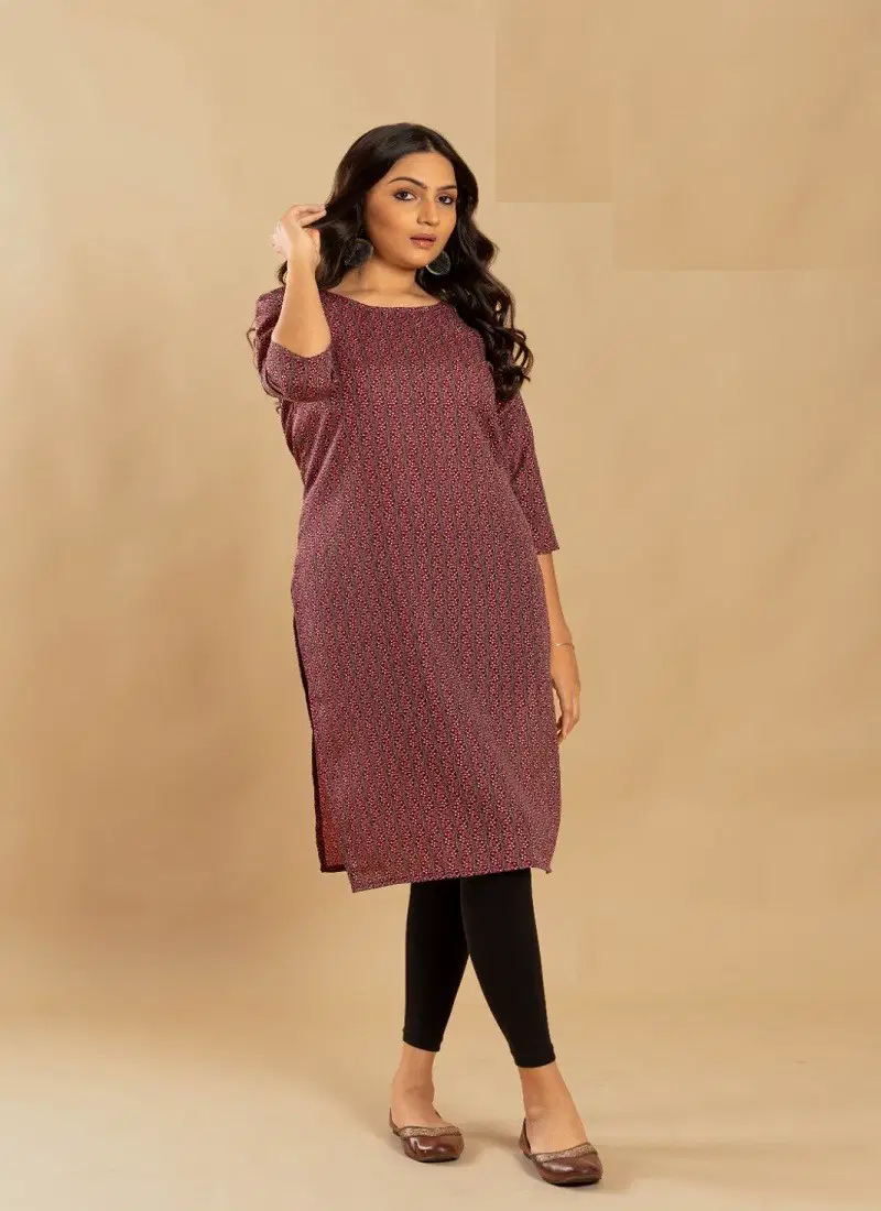 Prerna By Gulzara Cotton Printed Kurti Catalog