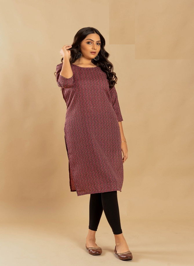 Prerna By Gulzara Cotton Printed Kurti Catalog