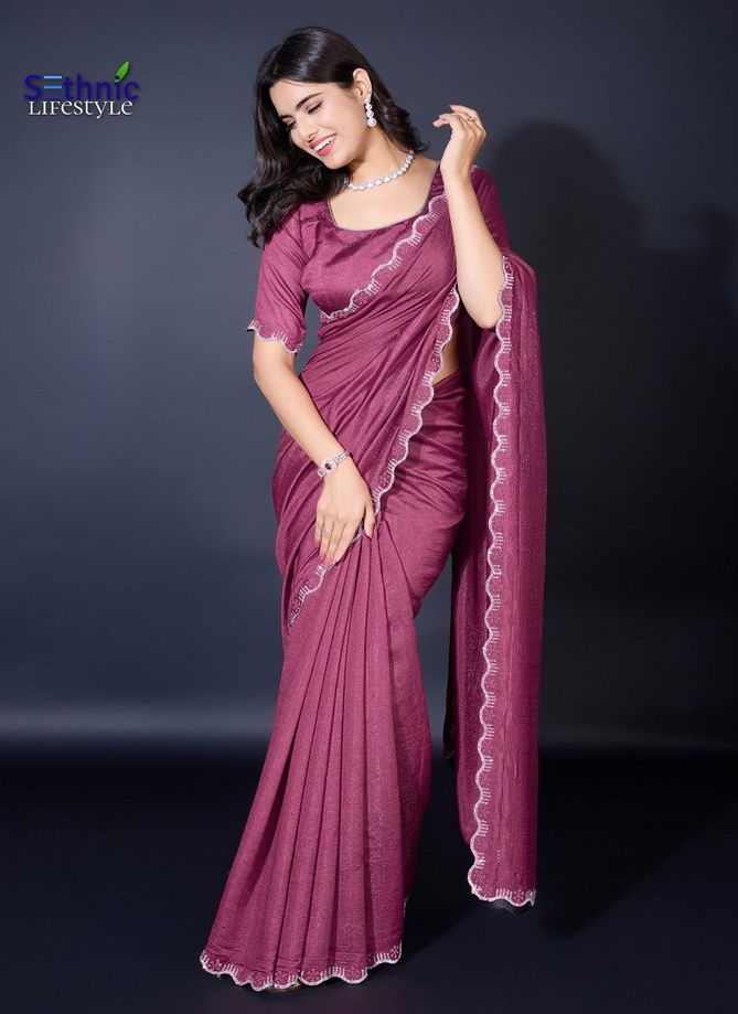 Regalia By Sethnic Khadi Shimmer Saree Suppliers In India