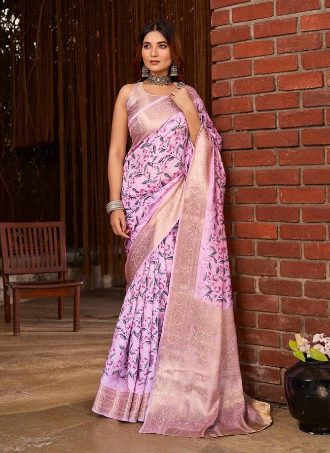 SS 172 Womans Leaf Printed Designer Saree Suppliers In India