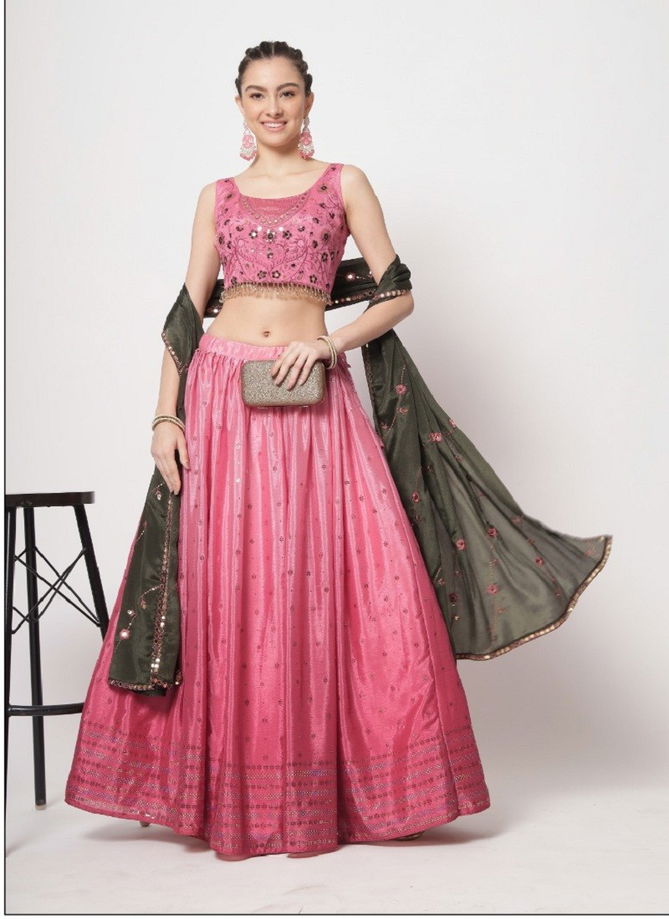 Shubhkala Vol 12 By Khushboo Party Wear Lehenga Choli Catalog