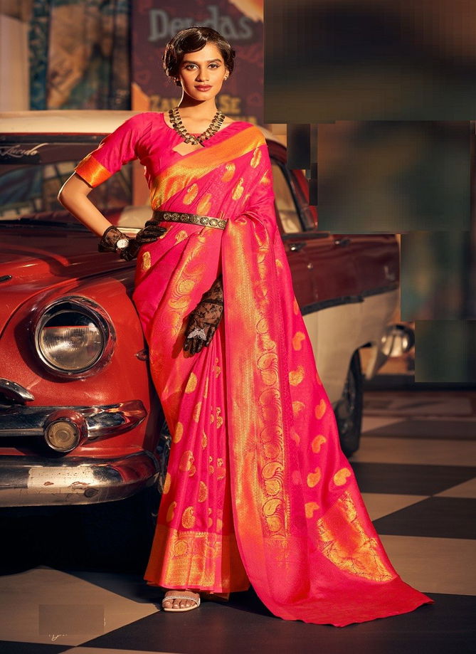 Simoneta By The Fabrica 26001 To 26006 Silk Saree Catalog