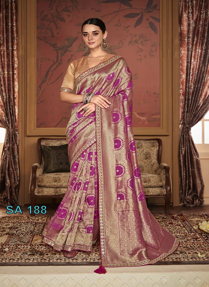  Sindhuri Maharani By Kimora wedding Dola Silk Saree Wholesale Market