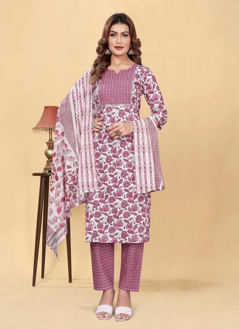 VT VT1001 To VT1010 Designer Kurti With Bottom Dupatta Wholesale Shop In Surat