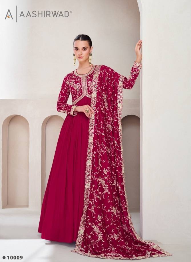 Veronica By Aashirwad Premium Silk Readymade Suits Wholesale Shop In Surat