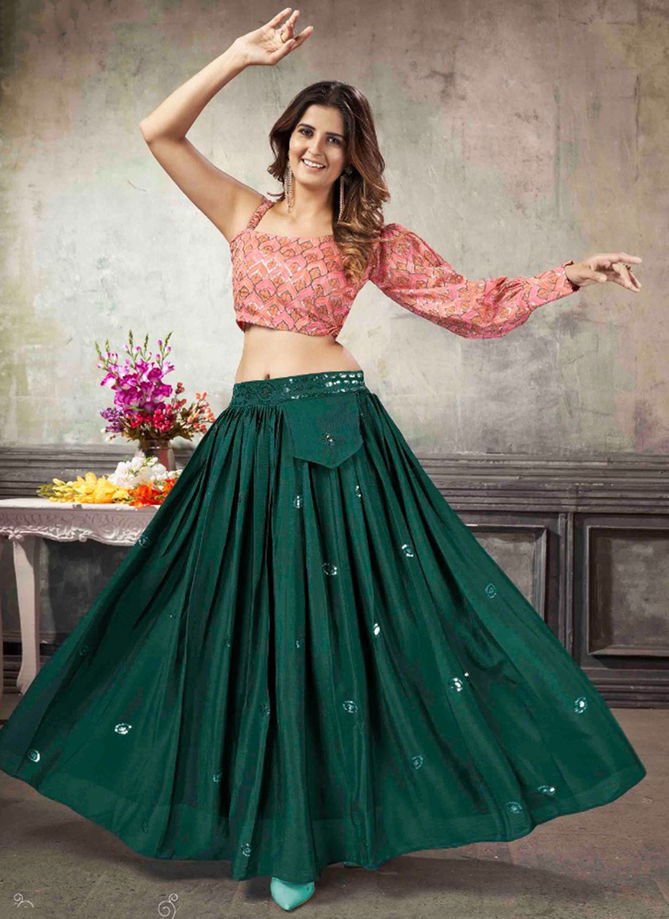 Frill & Flare Vol 5 By Khushboo Indowestern Lehenga Catalog