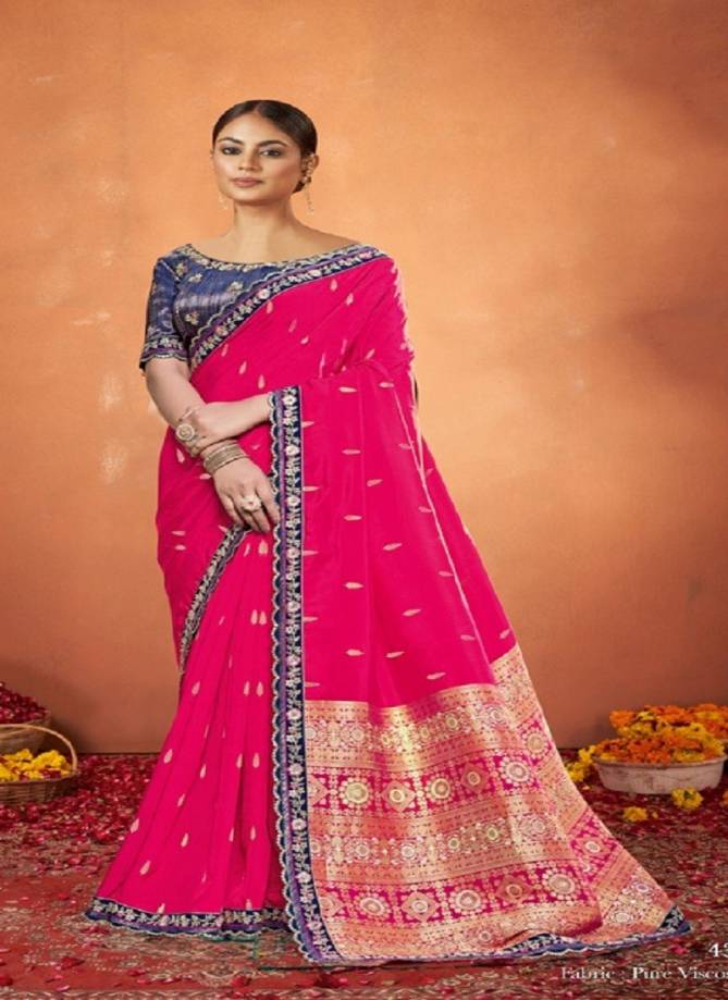 Pradha By Mahotsav Silk Party Wear Designer Saree Catalog