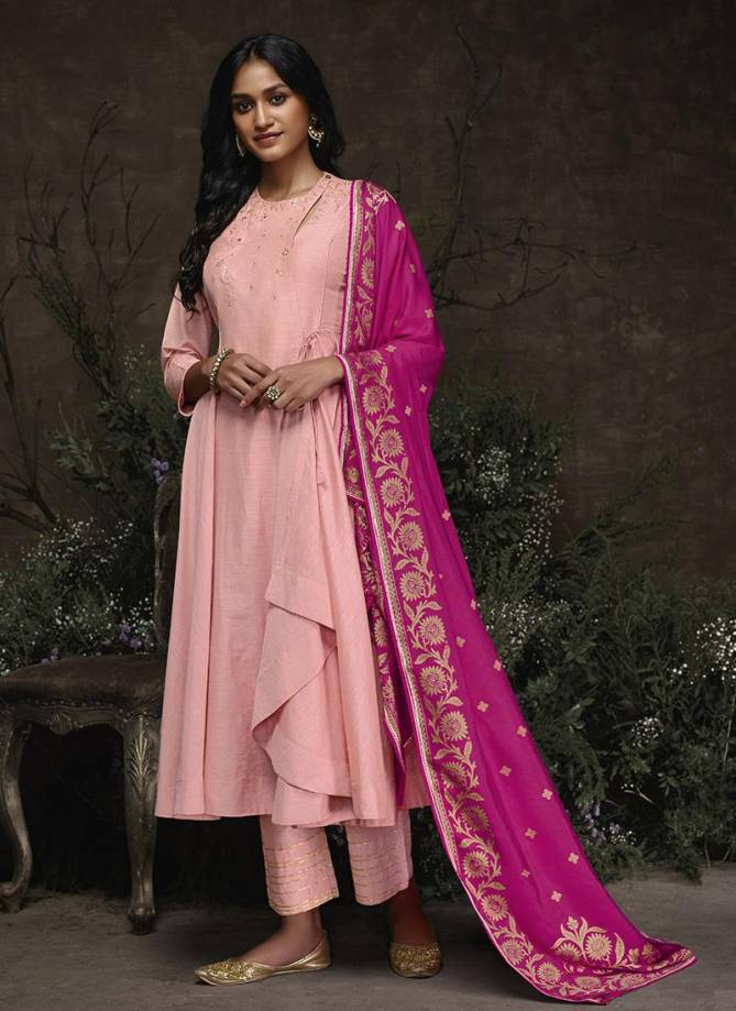 Noora Omtex Aaria Silk Designer Handwork Readymade Salwar Kameez Collection