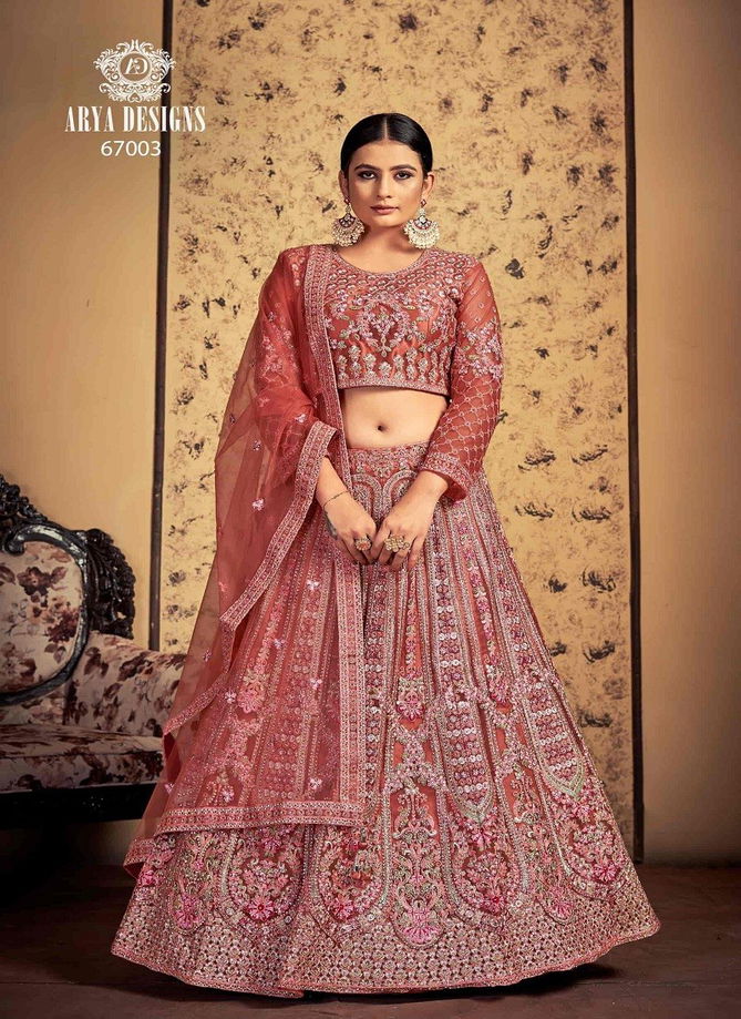 Pink Taupe Colour Euphoria Vol 11 By Arya Designs Party Wear Lehenga Choli Catalog 67003