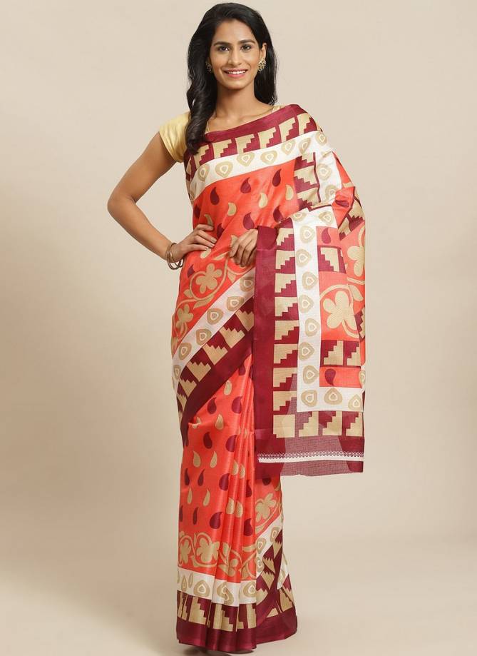 Daily Wear Bhagalpuri Designer Saree Collectons