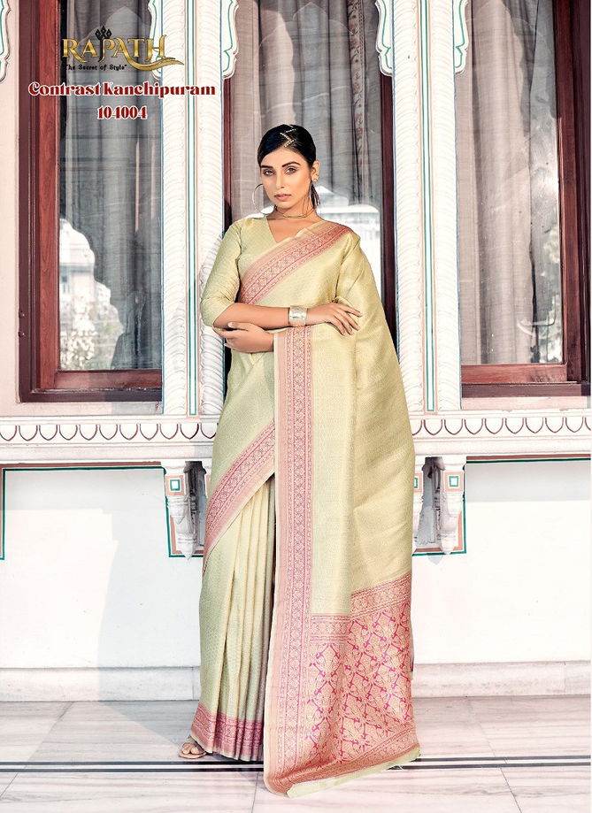 Aaidehi Silk By Rajpath Kanjivaram Saree Wholesale Clothing Distributors In India