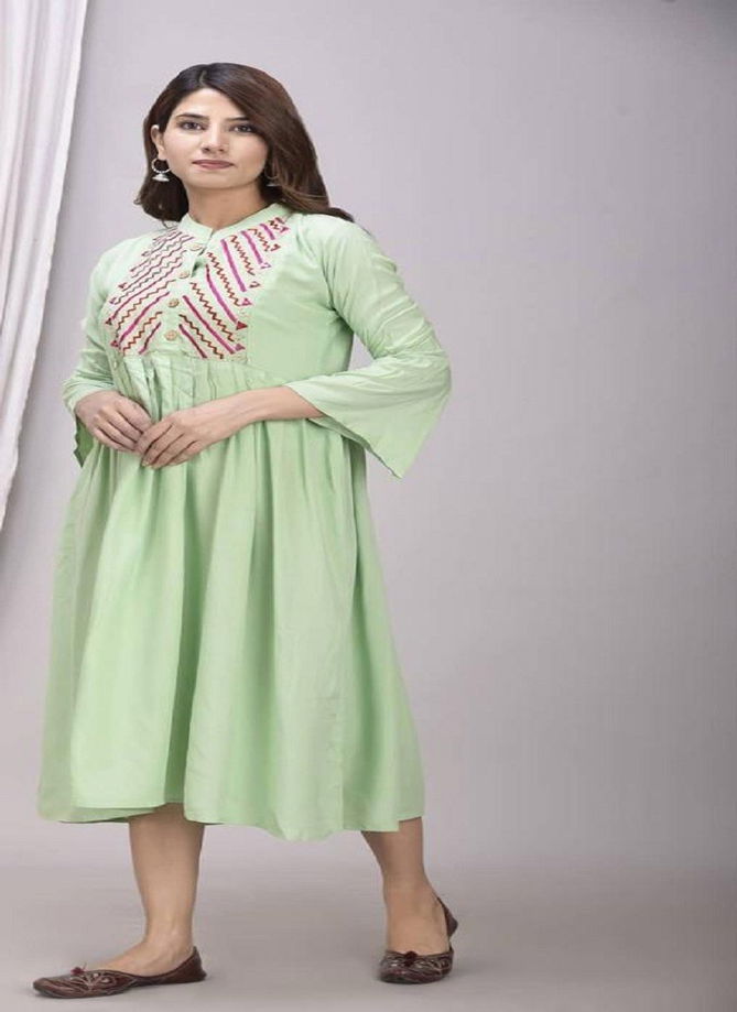 Feeding Vol 2 By Lilly Style Of India Long Kurti Catalog