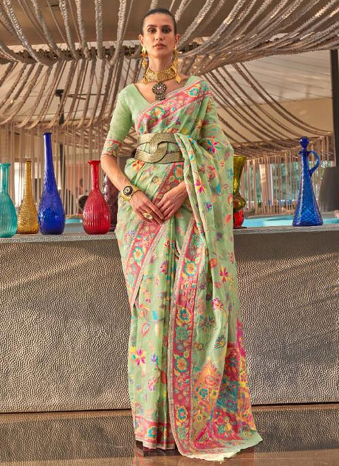 Kabira Silk Rajtex Fuction Wear Wholesale printed Saree Catalog