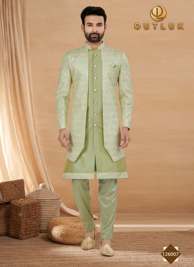 Outluk Vol 126 Mens Indo Western and Sherwani Catalog