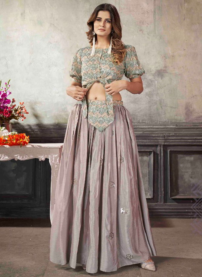 Frill & Flare Vol 5 By Khushboo Indowestern Lehenga Catalog