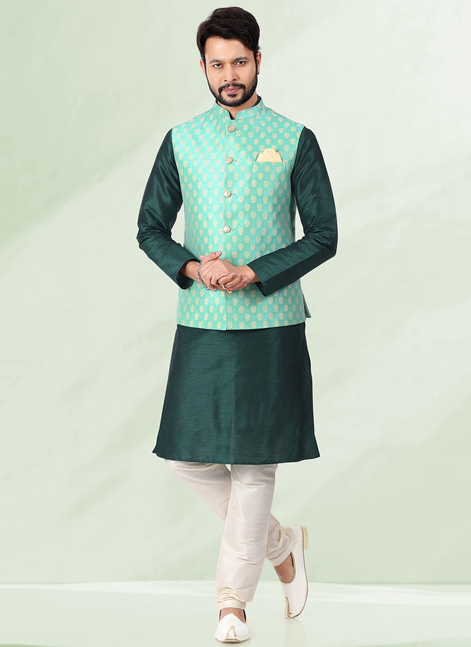 Function Wear Wholesale Modi Jacket Kurta Pajama Catalog