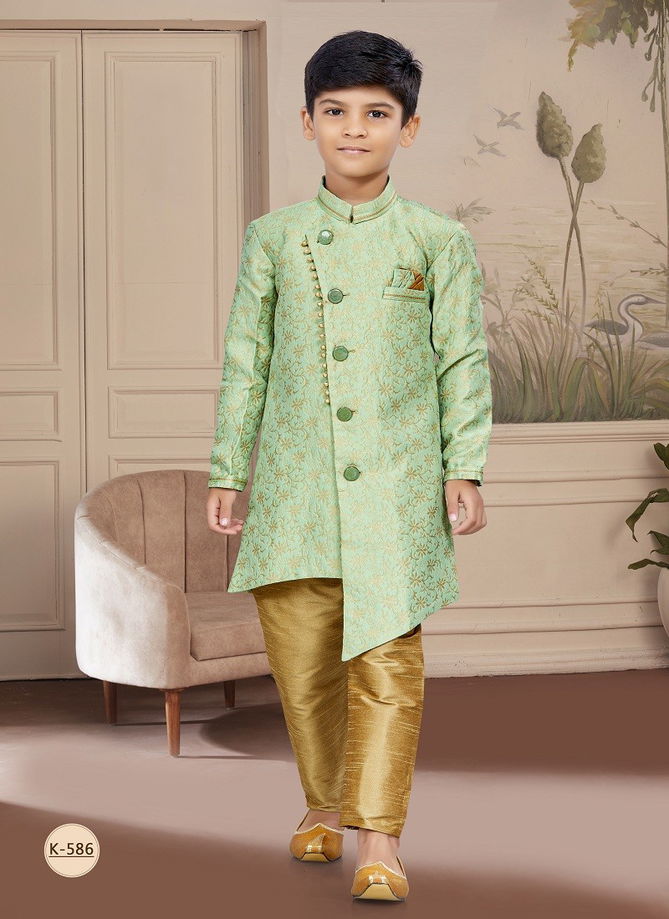 Kids Boys Wear Kurta Pajama And Indo Western Catalog