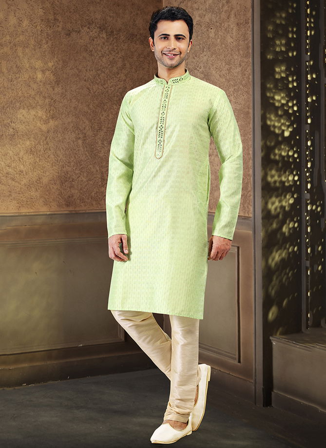 Pista Green Function Wear Exclusive Wholesale Kurta Pajama Catalog 2037