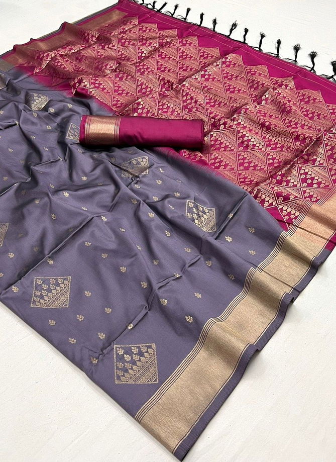 Kraft Silk By Rajtex Soft Silk Designer Saree Catalog