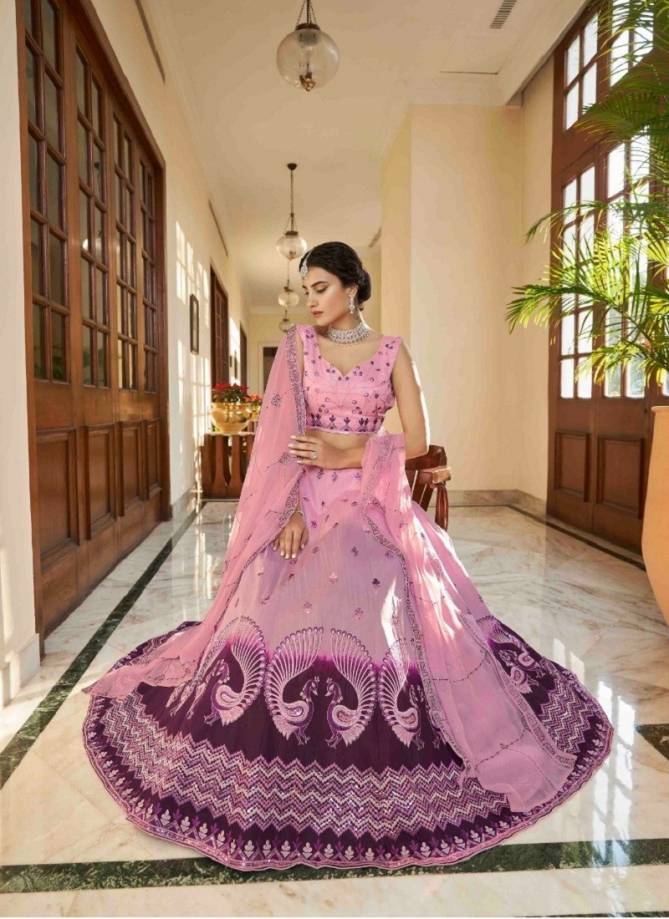 Bridesmaid Vol 27 By Khushboo Art Silk Designer Lehenga Choli Wholesale Online