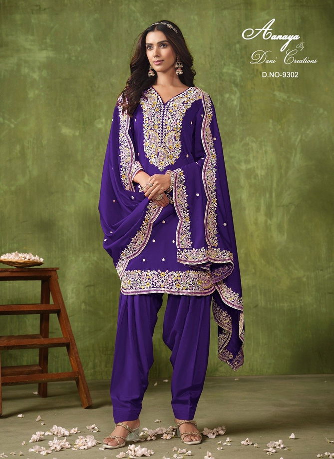 Aanaya Vol 193 By Twisha Designer Roman Silk Wedding Salwar Suit Suppliers In India