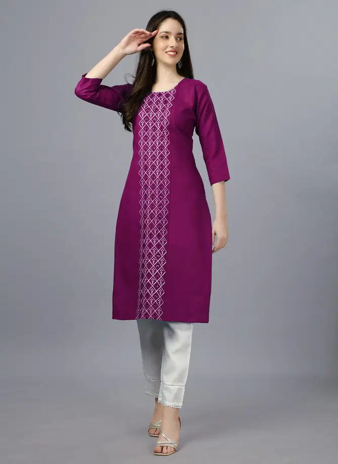 Aaradhana 1001 A To 1007 Designer Kurti Catalog