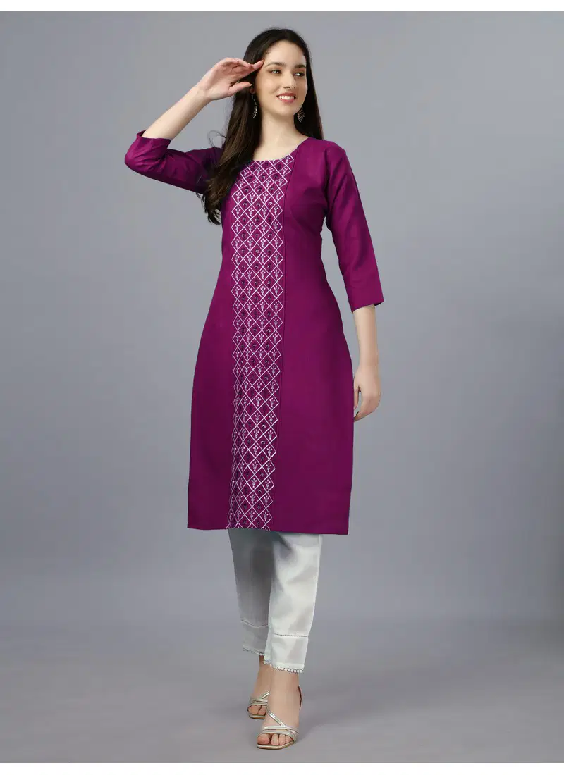 Aardhna 1006 Cotton Kurti Catalog