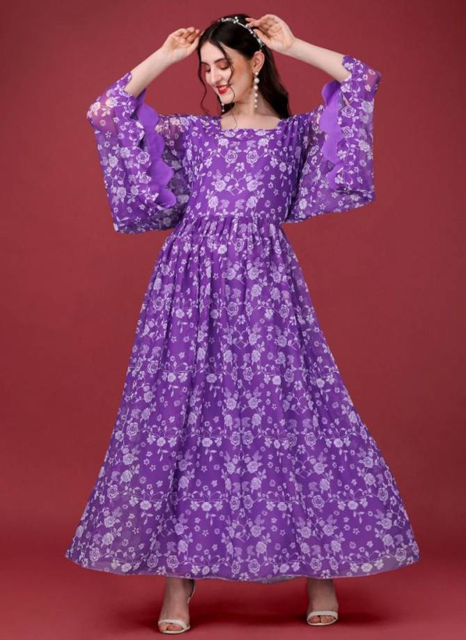 Alison Biva Fancy Wear Wholesale Designer Gown Catalog