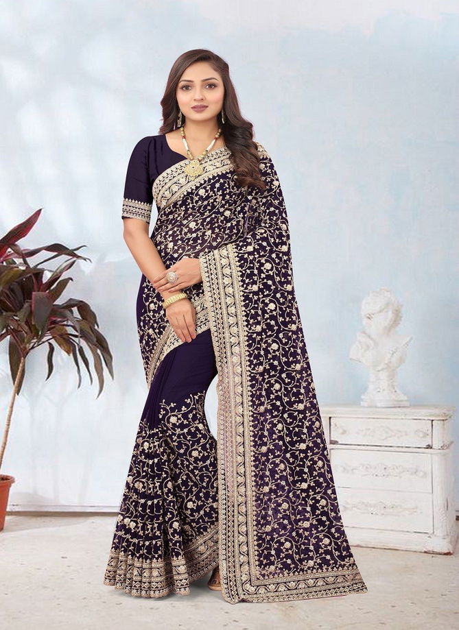 Anamika By Nari Fashion Georgette Saree Catalog