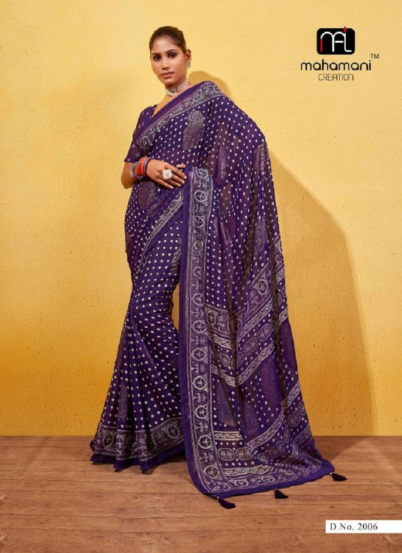 Ankita Vol 2 By Mahamani Creation Heavy Georgette Designer Saree Manufacturers