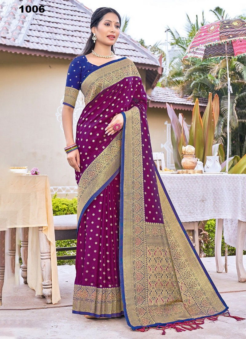 Ayan Silk By Sangam Banarasi Silk Saree Catalog