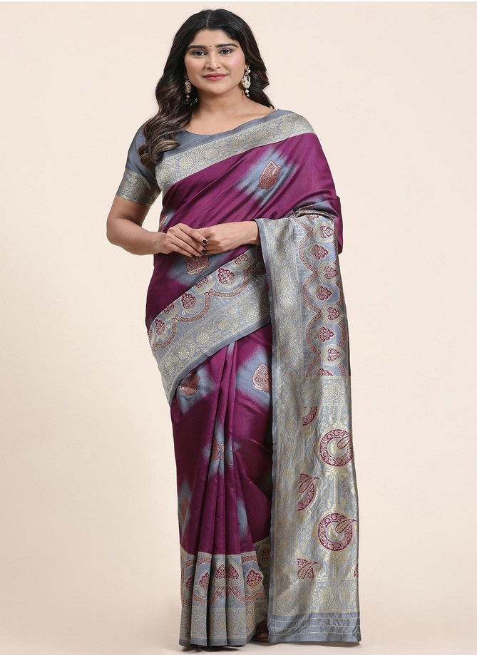 BK 8741 Vedika Banarasi Silk Saree Catalog