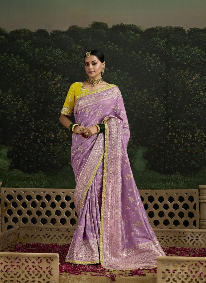 Baisaa By Kimora Dola Silk Occasion Wear Saree Suppliers In India