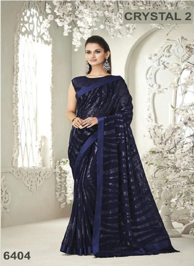 Crystal Vol 2 By TFH Party Wear Saree Catalog