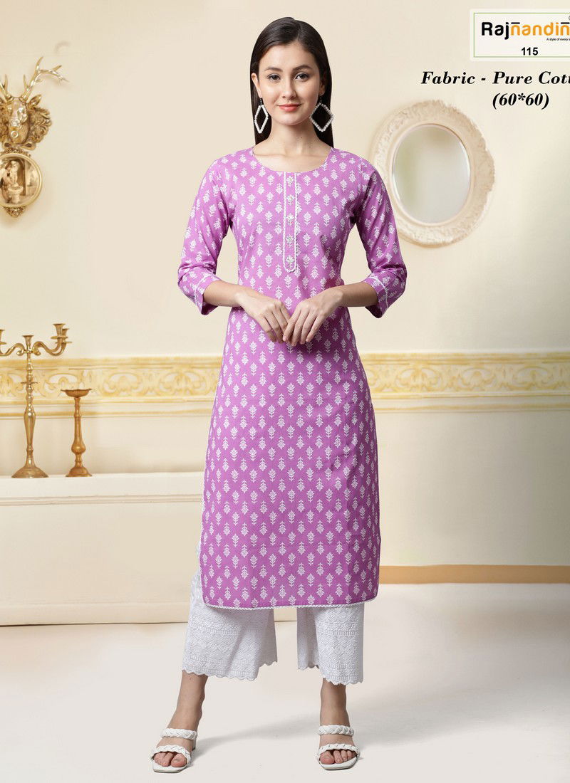 Gauri By Rajnandini Printed Kurti Catalog