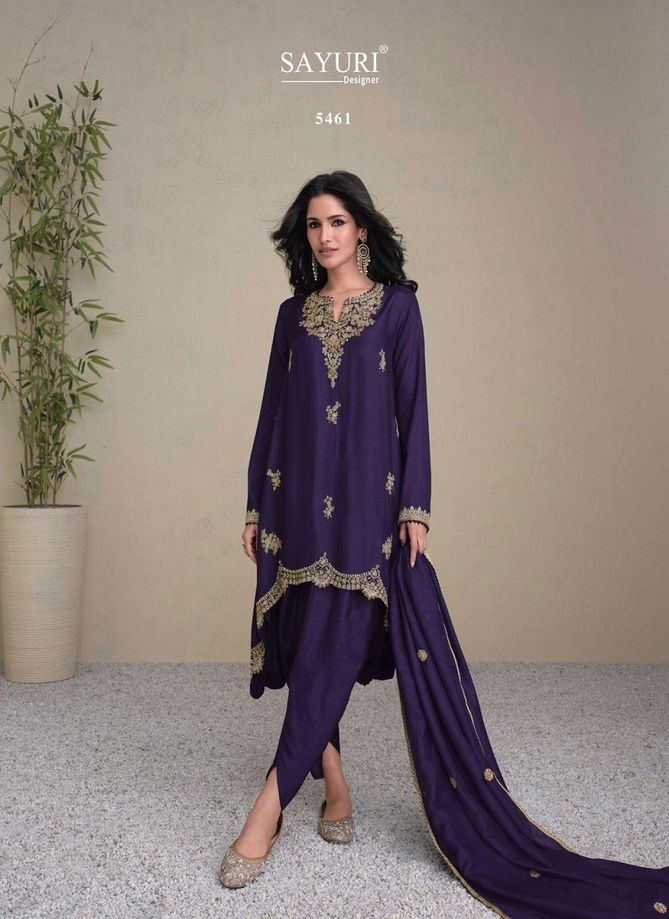 Jashn By Sayuri Designer Premium Silk Readymade Suits Exporters In India