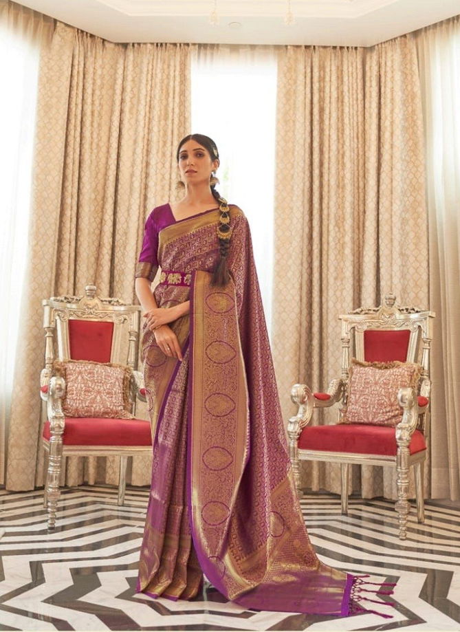 Kaabha Silk By rajtex Designer Saree Catalog