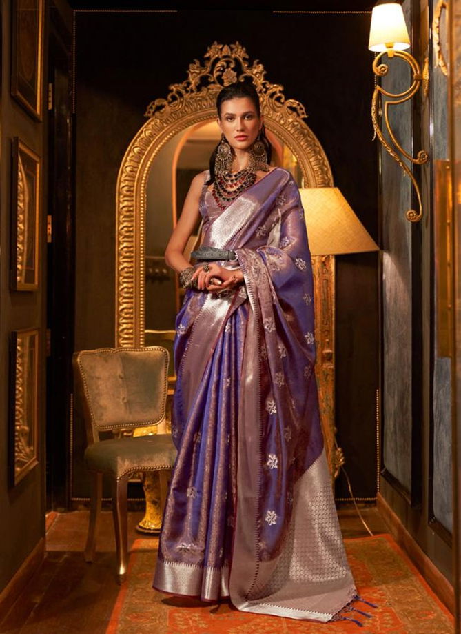 Katie Organza By Rajtex 317001 To 317006 Designer Sarees Catalog