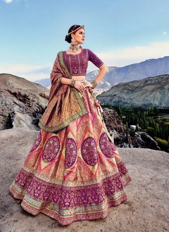 Ladakh By MN 7201 To 7207 Wholesale Bridal Lehenga Choli Manufacturers