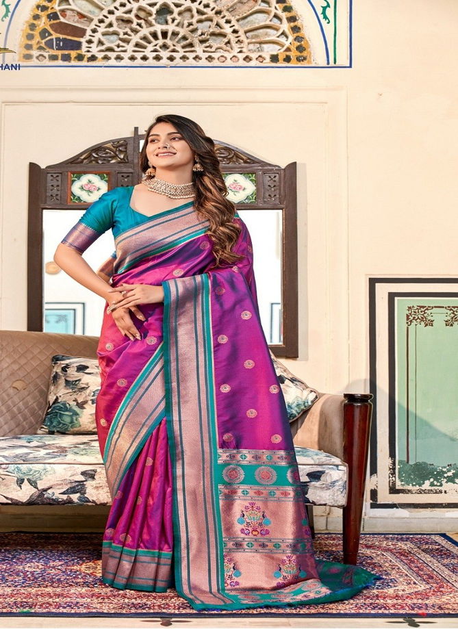 Nitya Paithani By Rajpath Paithani Silk Designer Saree Catalog