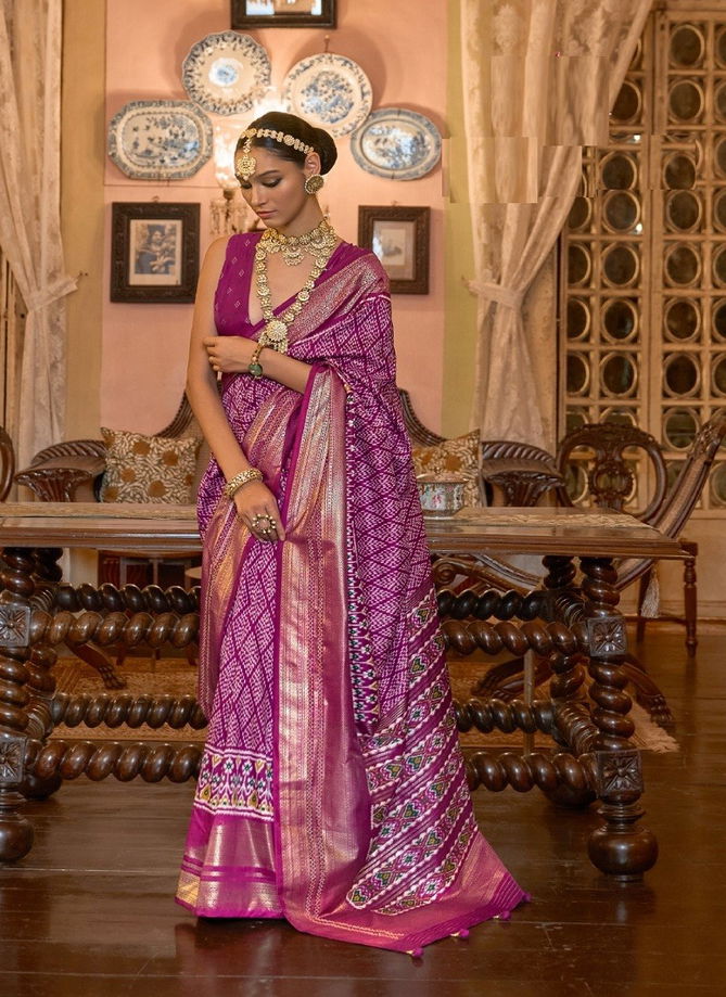 Param Patola By Rewaa R 698 To 706 Printed Saree Catalog