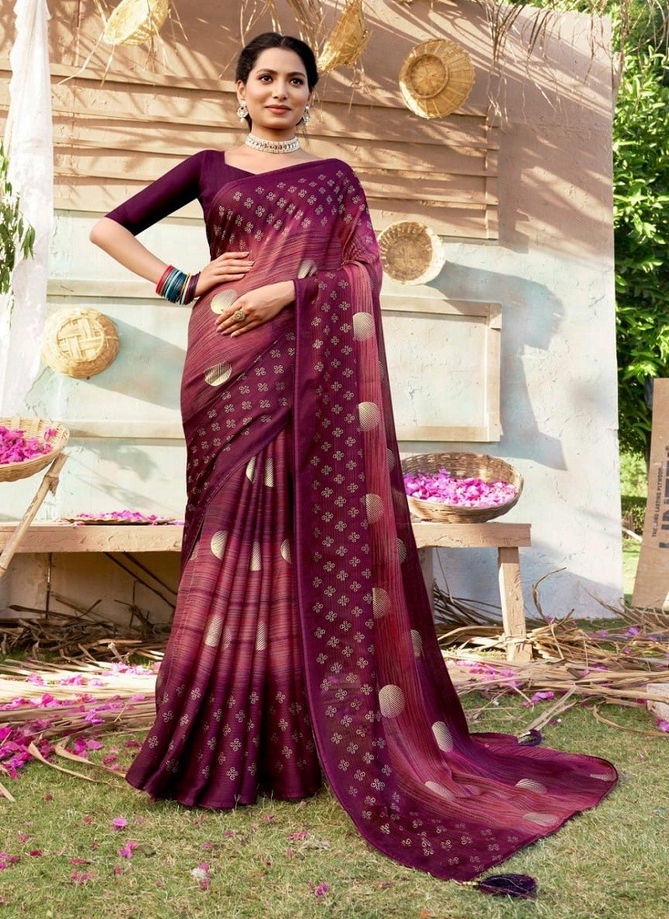 Pragya By 5D Chiffon Saree Catalog