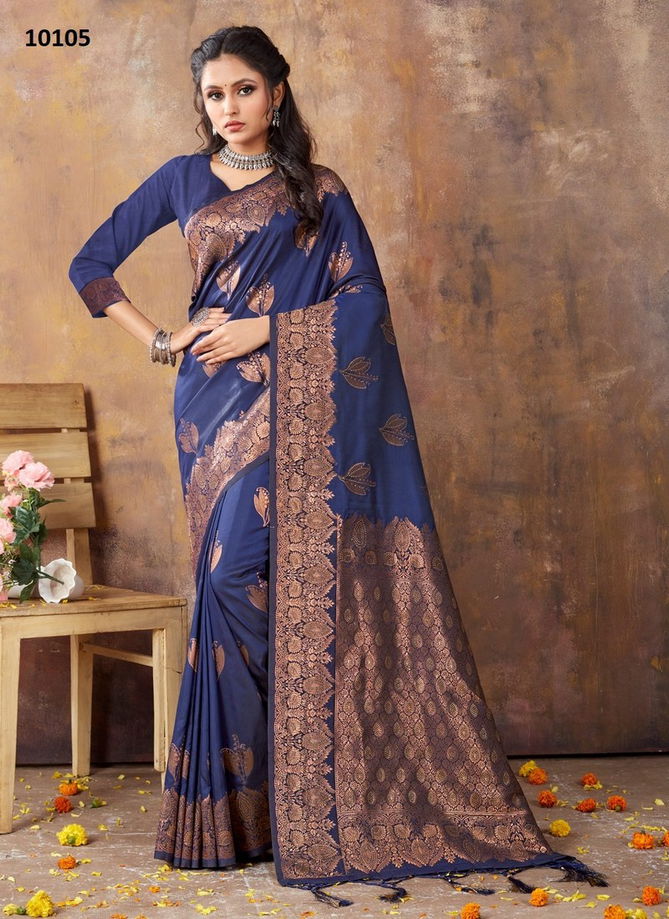 Rajvanshi By Sangam Banarasi Silk Saree Catalog