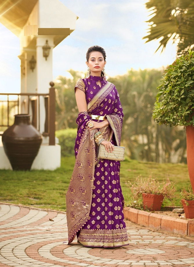 Shaz By The Fabrica 16001 To 16006 Silk Saree Catalog