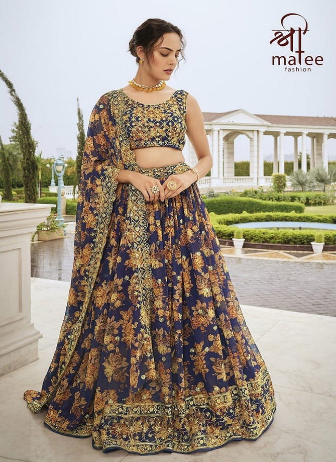 Shiyahi By Shreemati 137 To 140 Series Party Wear Lehenga Choli Suppliers in India