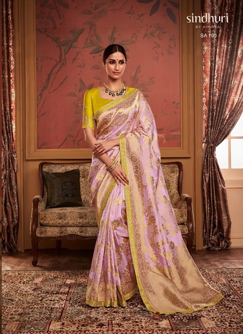  Sindhuri Maharani By Kimora wedding Dola Silk Saree Wholesale Market