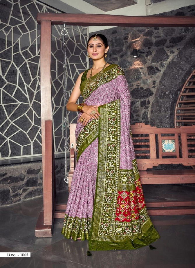 Vivanta 1001 To 1006 By Mahamani Creation Heavy Tusser Dola Silk Saree Wholesale Shop In Surat