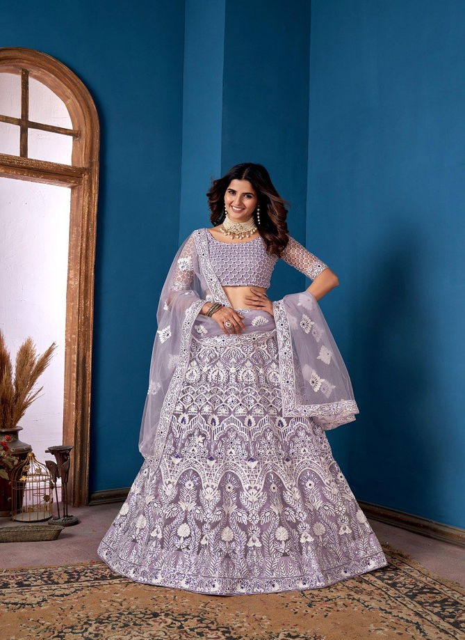 Zeeya Rudrani By Varni Heavy Net Designer Lehenga Choli Catalog